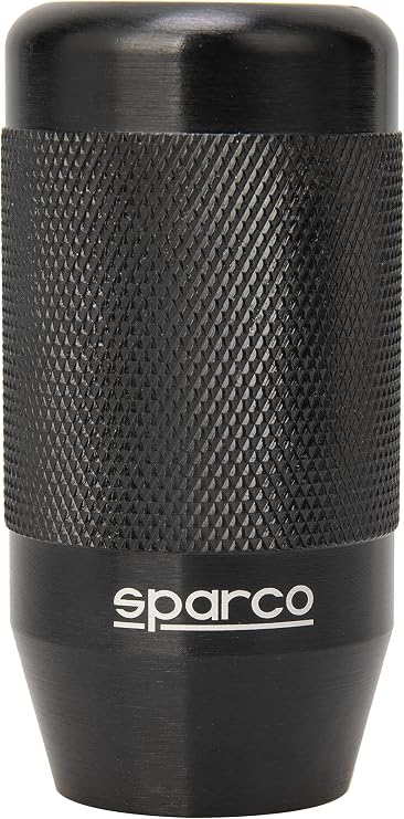 Sparco Manual Gear Shift Knob SPC Racing Aluminium Black Universal