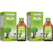 TABVITAMINS Multi Multivitamin Multimineral Balık Yağı Şurup (2 paketi)