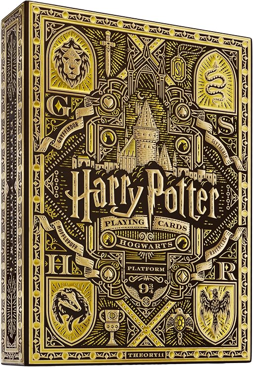 theory11 Harry Potter güverte - sarı (hufflepuff)