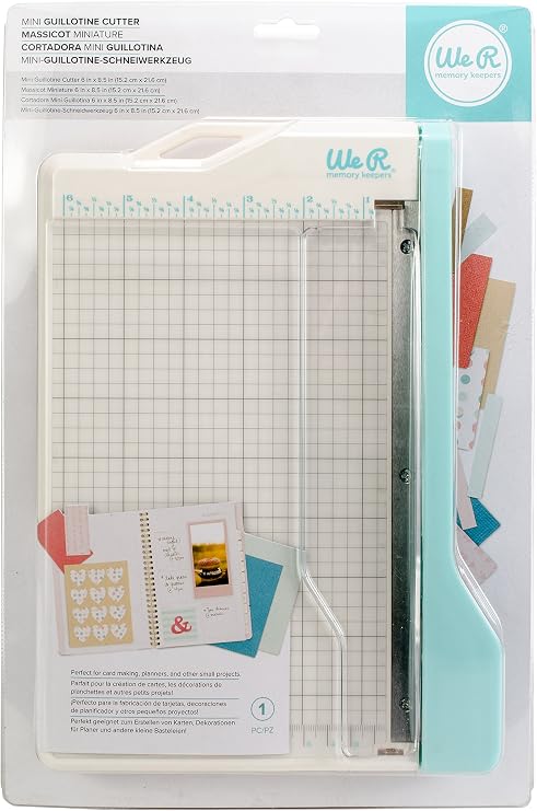 We R Memory Keepers Hand Tools - Mini Guillotine Paper Cutter