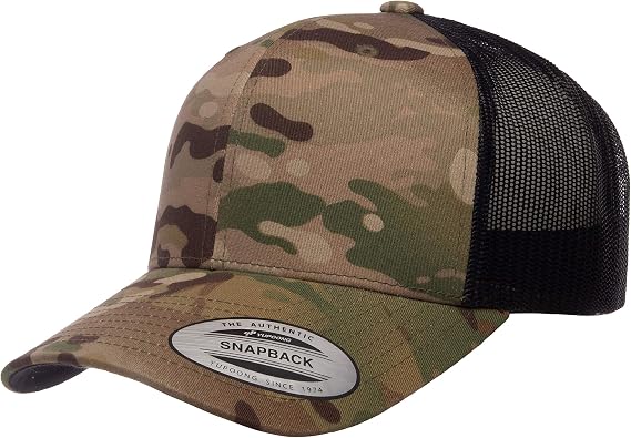 Yupoong Unisex Yp Classics Multicam® Retro Trucker Cap Cap