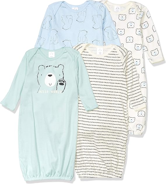 Gerber Baby Boys 4-Pack Sleeper Gown