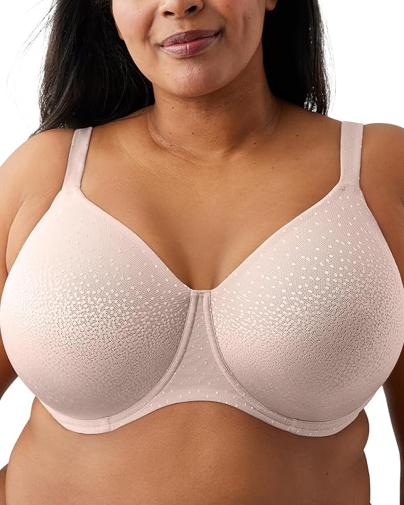 Wacoal Women's Back Appeal Unlined Full Coverage Underwire Bra, H-K Cup, 855403