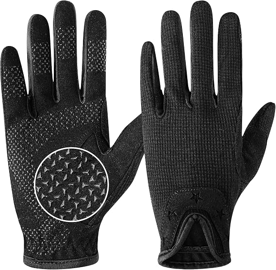 Thapower Women Horse Riding Gloves Girls Youth Equestrian Gloves