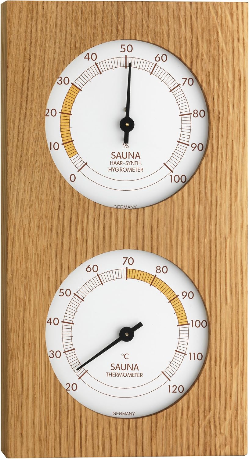 TFA-Dostmann Sauna Thermo-Hygrometer 40.1052.01