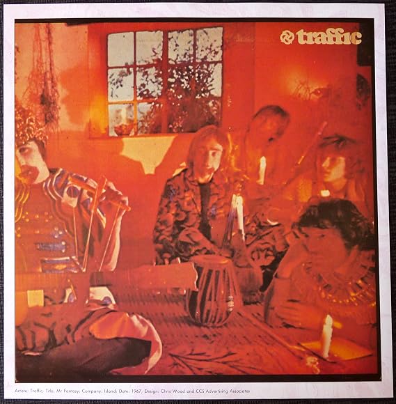 Traffic - Mr. Fantasy - Vintage Album Cover Poster
