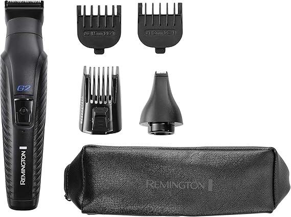 Remington Graphite G2 Multi-Grooming Kit, Electric Body, Detail and Beard Trimmer, Black, PG2000