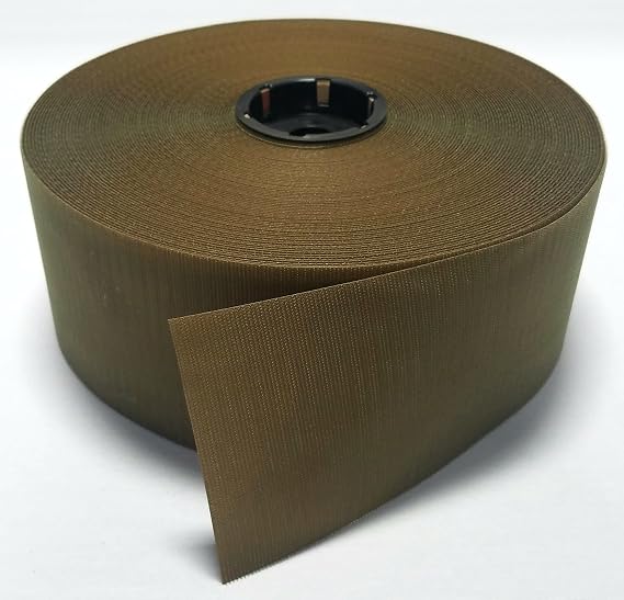 5" Coyote Brown SEW-ON Hook and Loop Fastener - Hook Side ONLY - 1 Yard