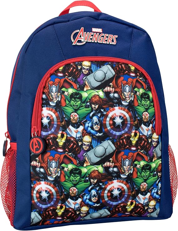 Marvel Kids Avengers Backpack (Blue/Multi Avengers)