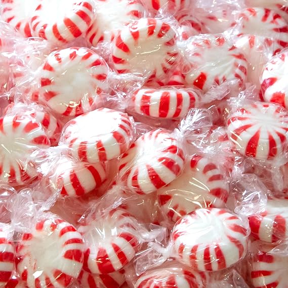 Starlight Mints, Peppermint Candy Individually Wrapped - 2 Lb Pack