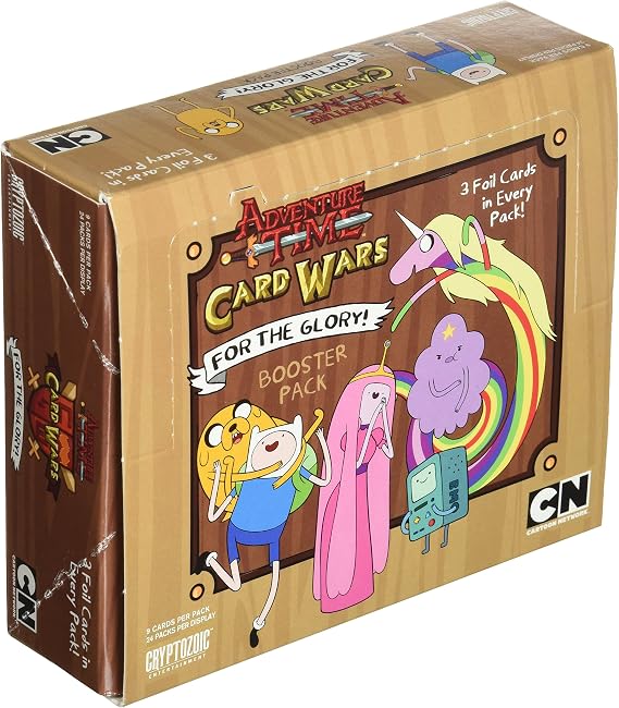 Adventure Time Card Wars Booster Display
