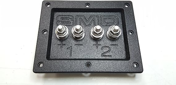 SMD 2 Channel Speaker Terminal (Stainless)