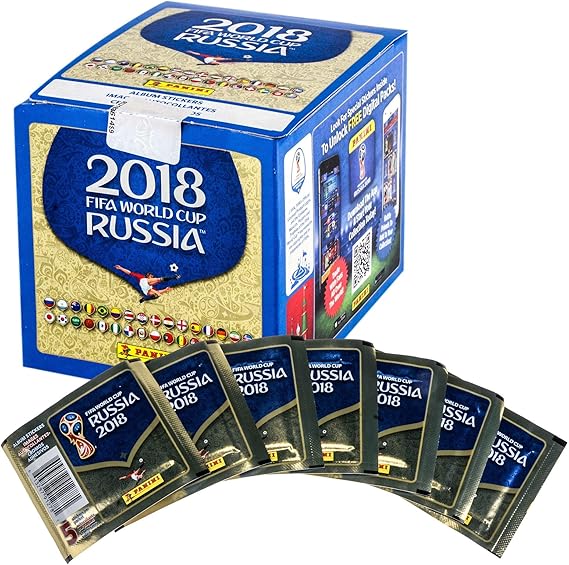 Panini 2018 FIFA World Cup Stickers Retail Box