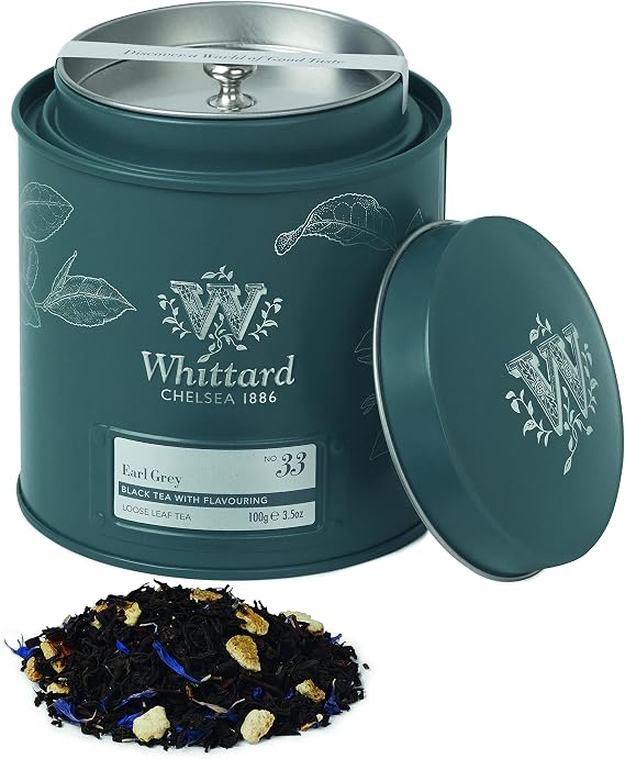 Whittard of Chelsea Earl Grey Flavour Black Tea 100 g