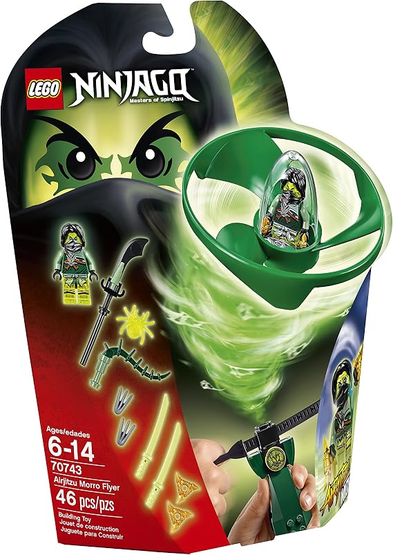 LEGO Ninjago Airjitzu Moro Flyer 70743 Building Kit