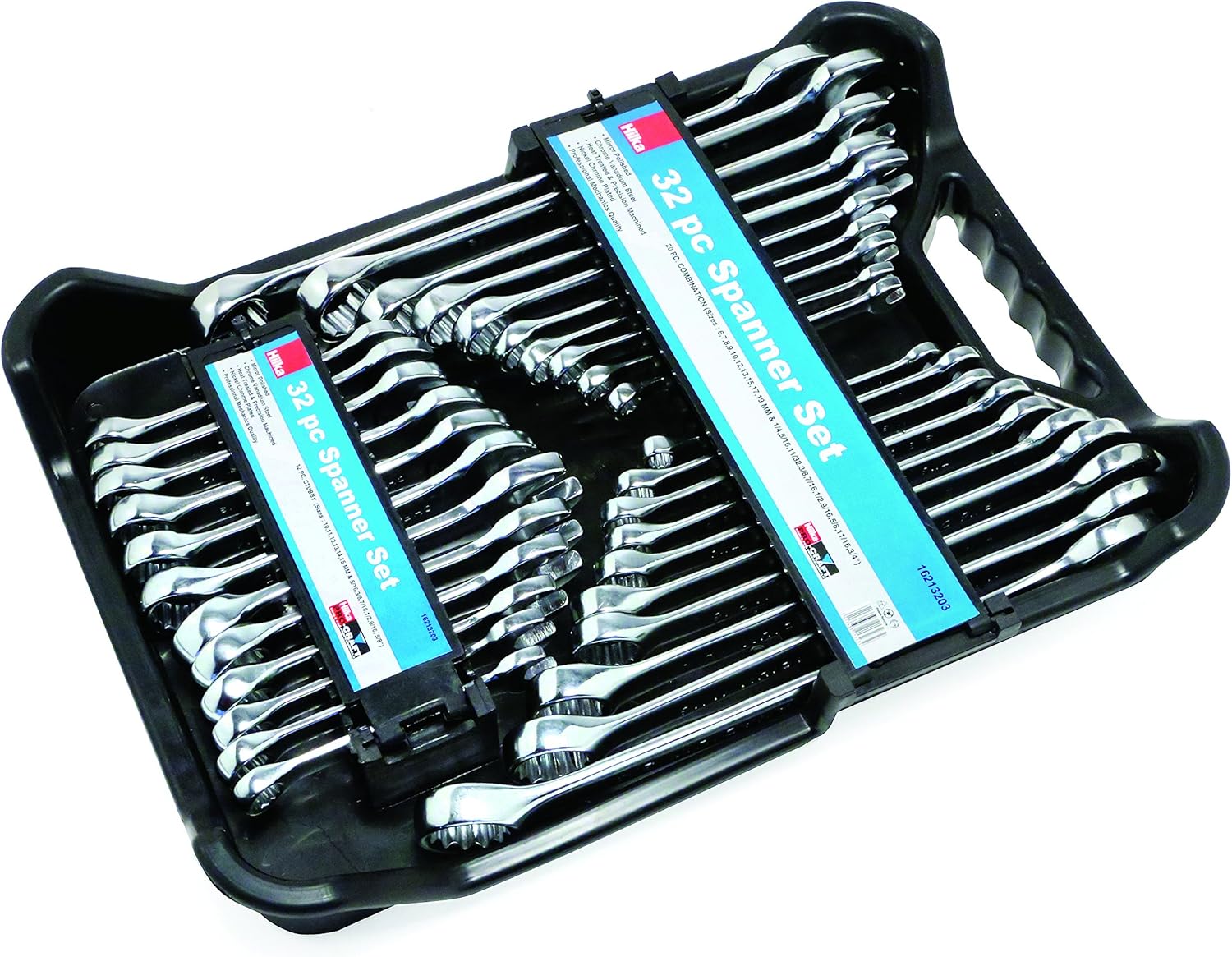 Hilka 16213203 AFMetric Combination Spanner Set, Set of 32 Pieces
