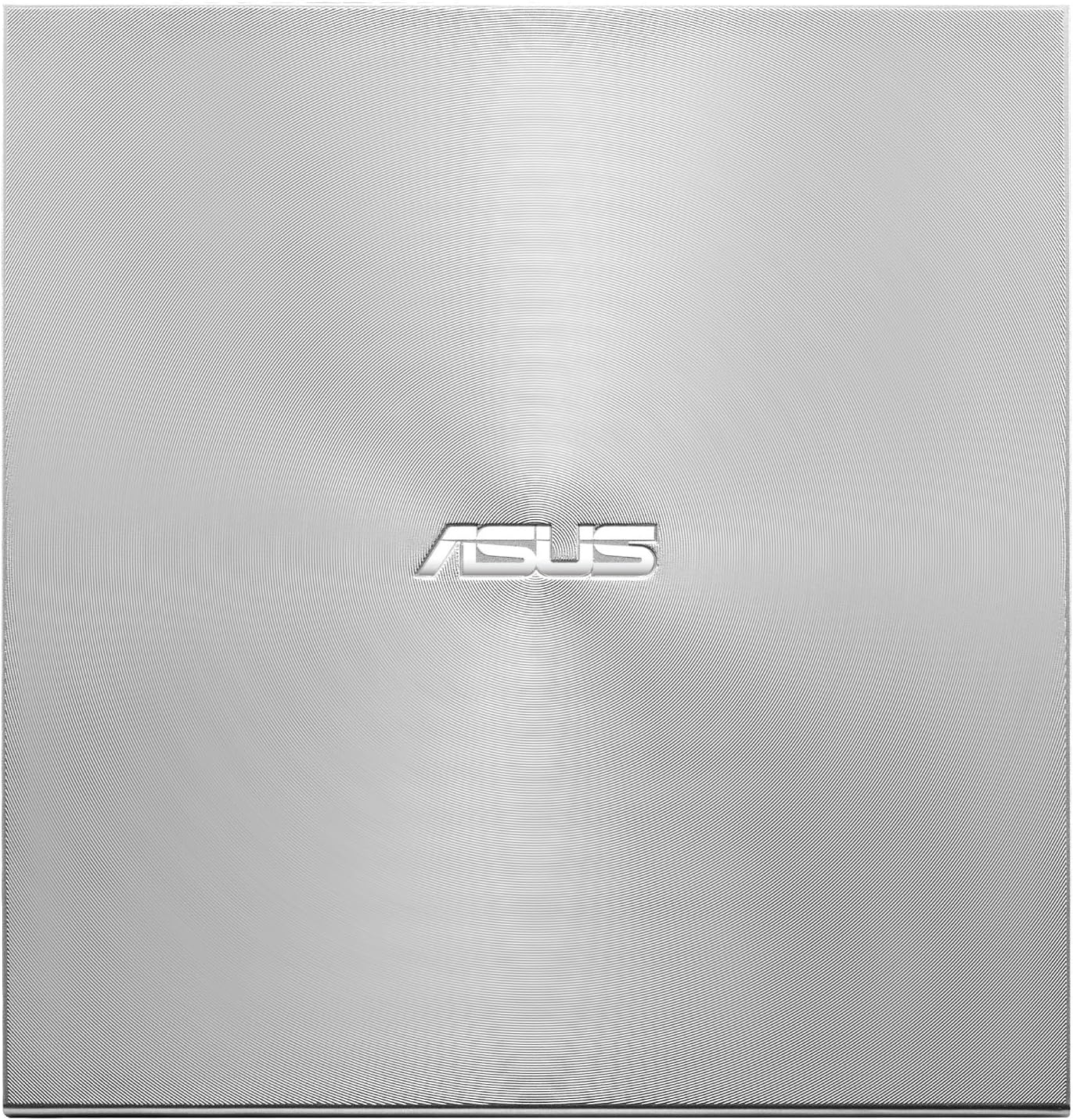 ASUS ZenDrive Silver 13mm External 8X DVDBurner Drive -RW with M-Disc Support, Compatible with both Mac & Windows and Nero BackItUp for Android devices USB 2.0 & Type-C cables included