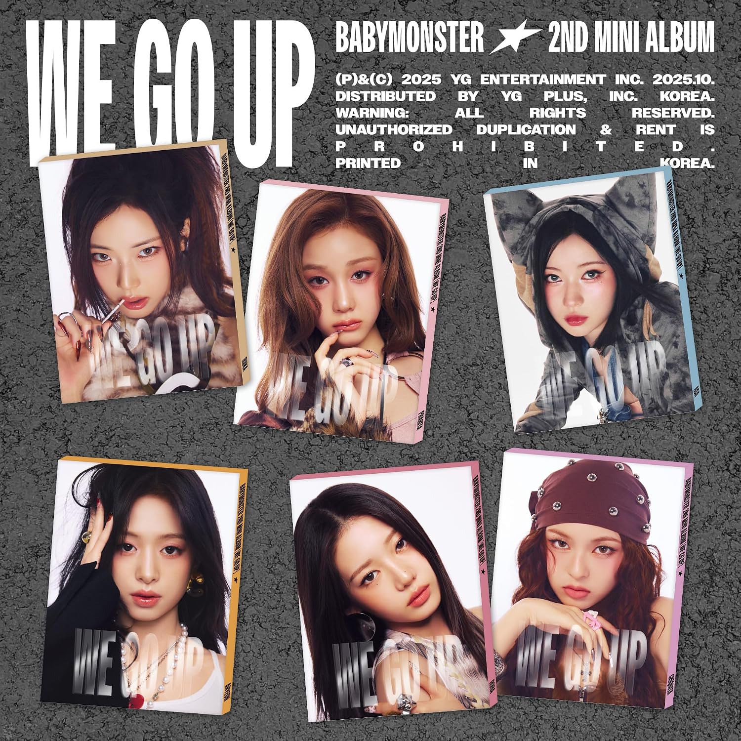 WE GO UP PATTERN Ver. PHARITA -BABYMONSTER 特典なし