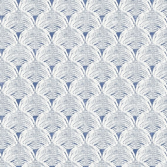 NuWallpaper x Lili WhittWhitt Navy Sunburst Peel & Stick Wallpaper, LLS4116