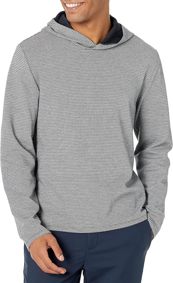 Vince Men's Jacquard P/O Hoodie